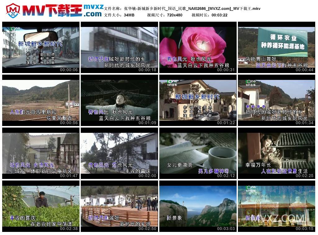 张华敏-新城新乡新时代_国语_民歌_NAI02686